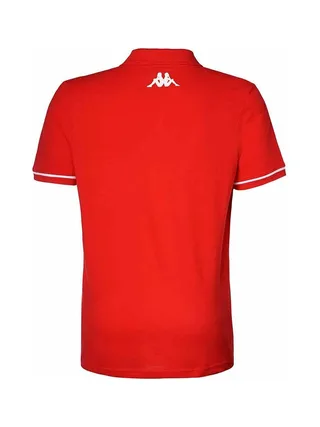 Polo Rouge Homme Kappa Barli 2