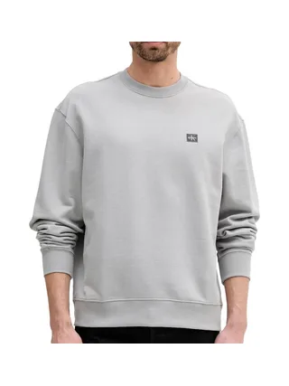 Sweat Gris Homme Calvin Klein Jeans Badge Terry 1