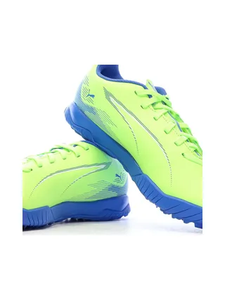Chaussures de Foot Jaune Fluo Junior Puma Ultra 5 Play TT 7