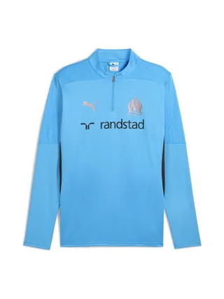 OM Haut d'entrainement Bleu Homme OM TRAINING 1/4 ZIP TOP 1