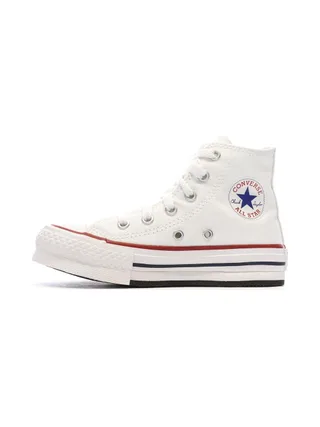 Baskets Blanches Enfant Converse All Star Eva Lift Canvas Platform 1