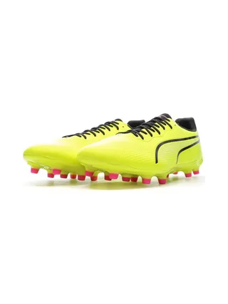 Chaussures de Foot Jaunes Homme Puma King Pro FG/AG 6
