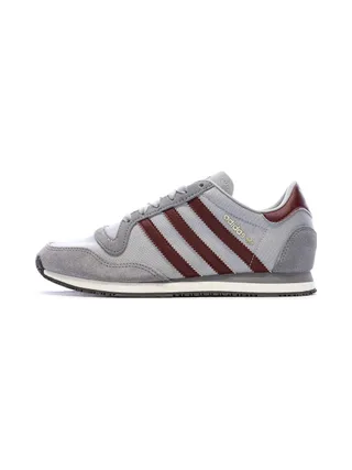 Baskets Grises/Bordeaux Garçon Adidas Galaxy 1