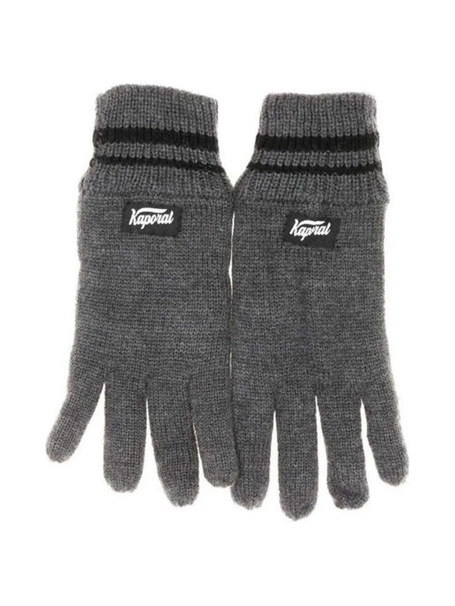 Gants Gris/Noir Homme Kaporal OLINDO 2
