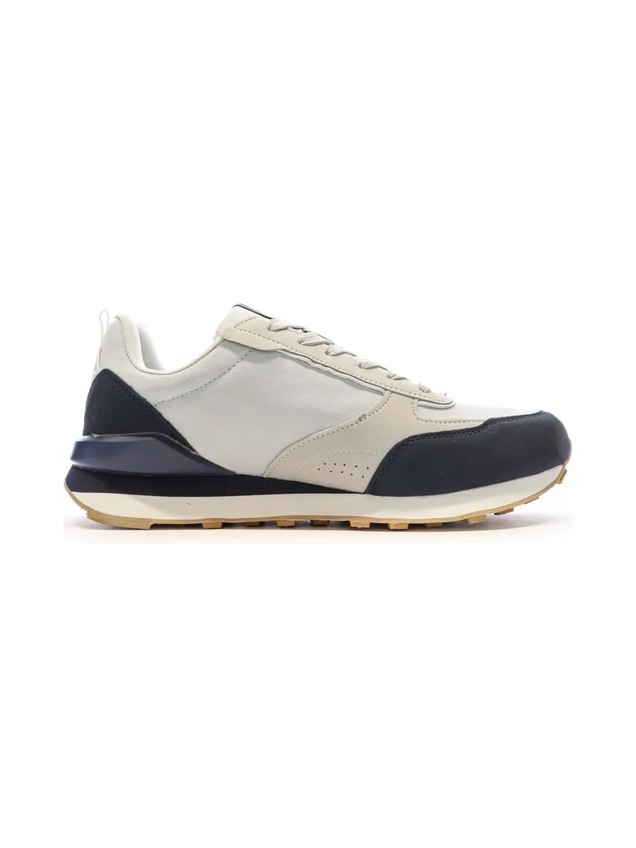Baskets Grises/Marine Homme Lotto Twenty 5 3