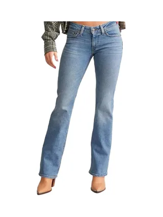 Jean Bleu Clair Femme Levi's Superlow 1