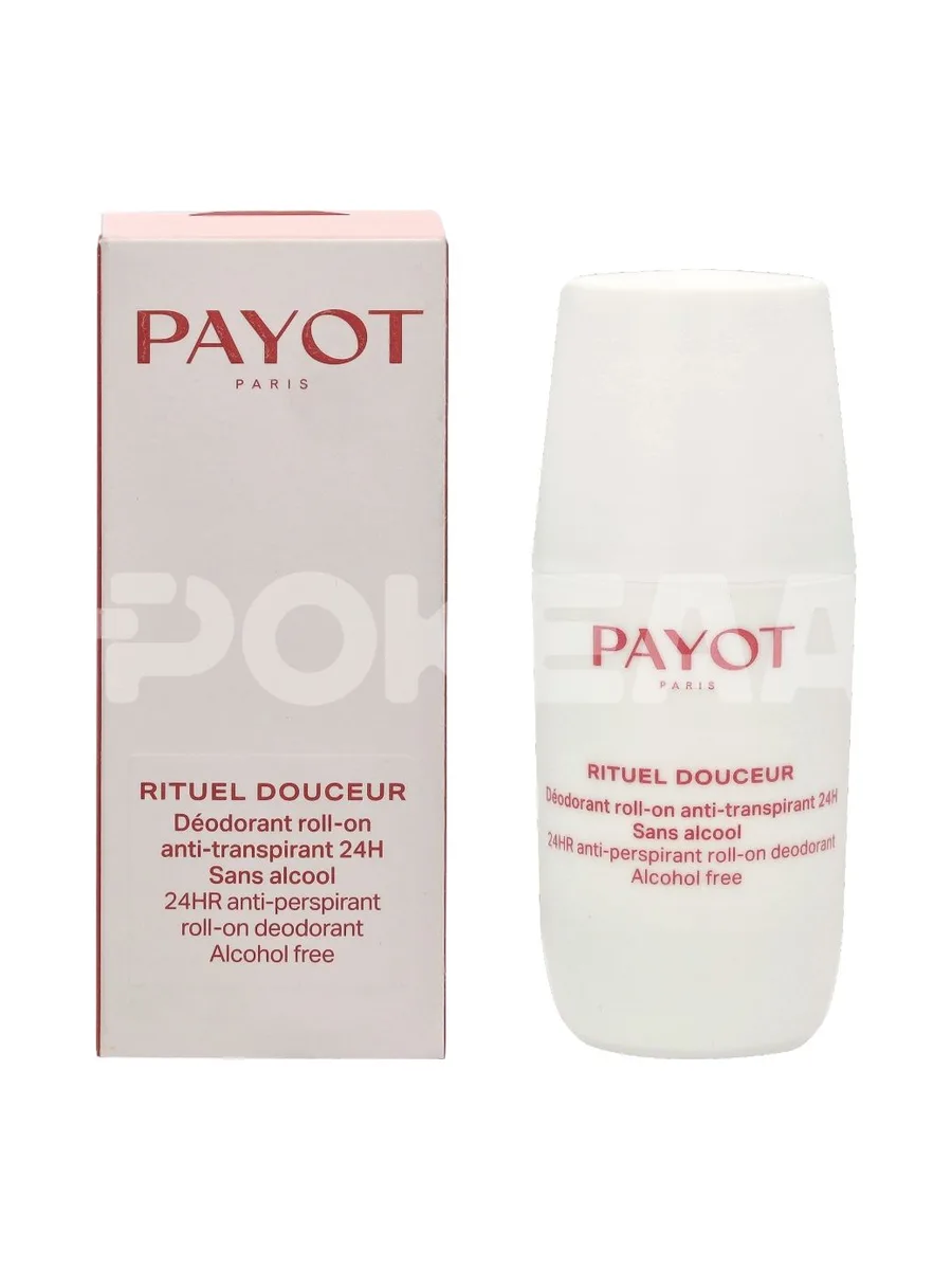 Payot 24-Hour Anti-Perspirant Roll-On 75ml - Alcohol-Free 1
