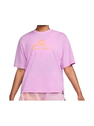 T-shirt de Sport Rose Femme NikeTrail 1
