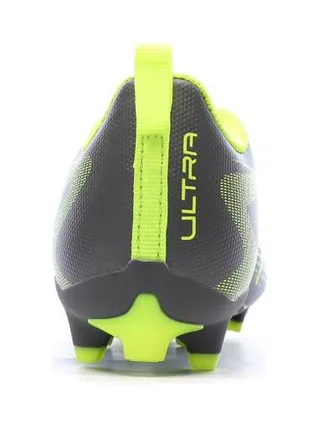 Chaussures de Foot Gris/Jaune Junior Puma Ultra 5 Play FG/AG Jr 3