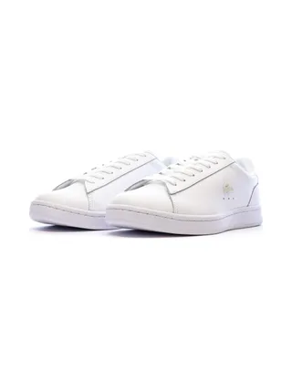 Baskets Blanches Femme Lacoste Carnabys 6