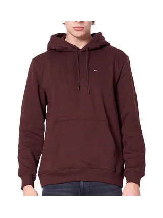 Sweat Bordeaux Homme Tommy Hilfiger Tjm Reg S Flag 1