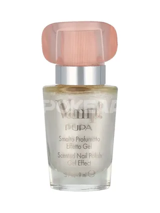 Pupa Vamp! Scented Nail Polish Gel Effect 9ml - #125 White Snow 2
