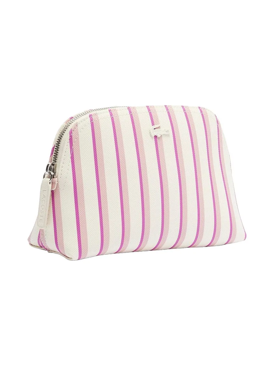 Trousse De Toilette Blanche/Rose Femme Lacoste 2