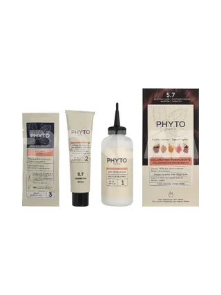 Phyto Phytocolor Permanent Color 110ml - #5.7 Brown Light Chestnut 1