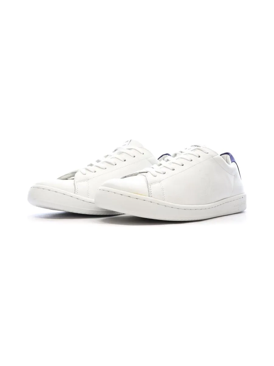 Baskets Blanches/Marines Homme Le Coq Sportif Phenix 7