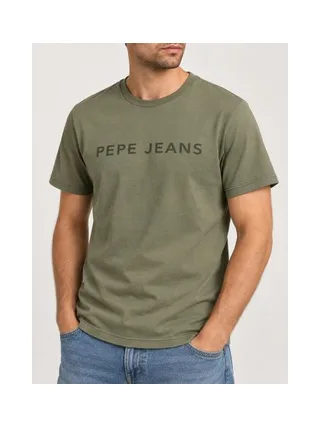 T-shirt imprimé grand logo Jefferson PM5010702 de PEPE JEANS 2