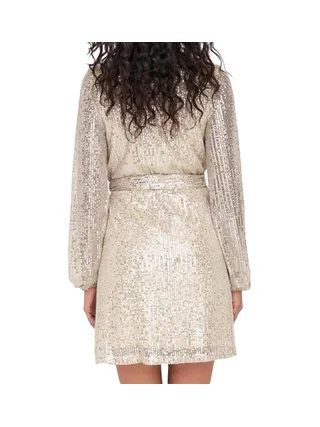 Robe à Sequins Rose Poudré Femme JDY Carmen 2