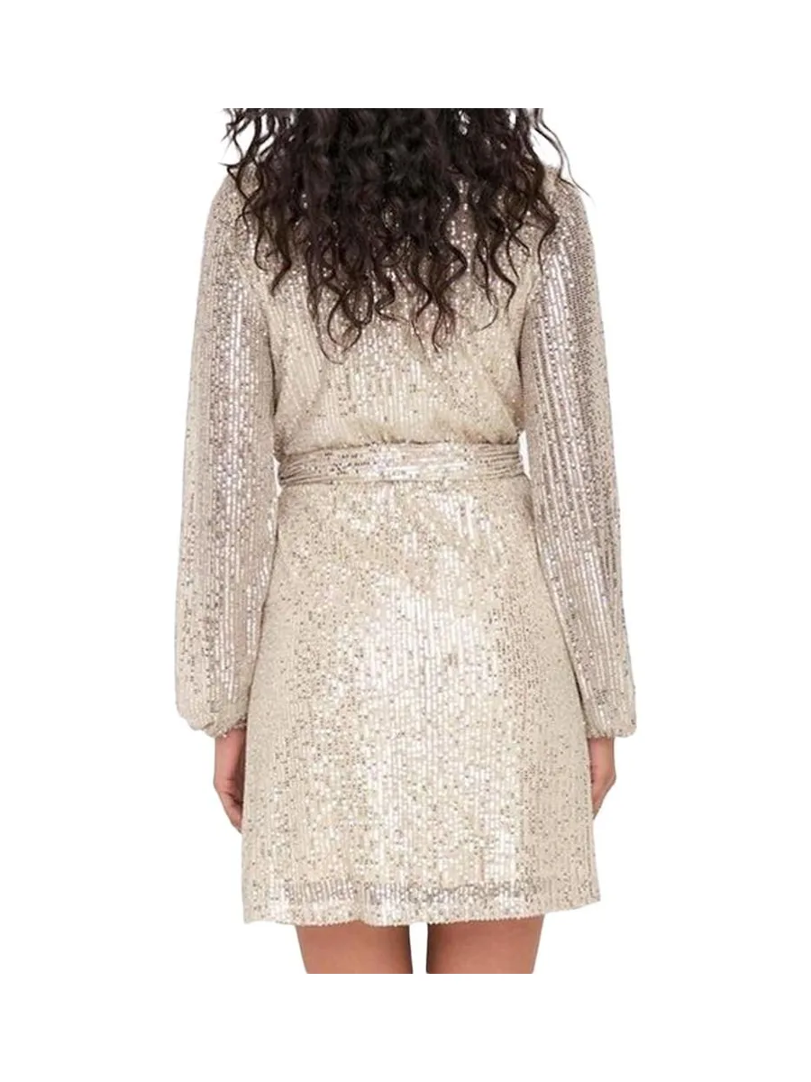 Robe à Sequins Rose Poudré Femme JDY Carmen 3