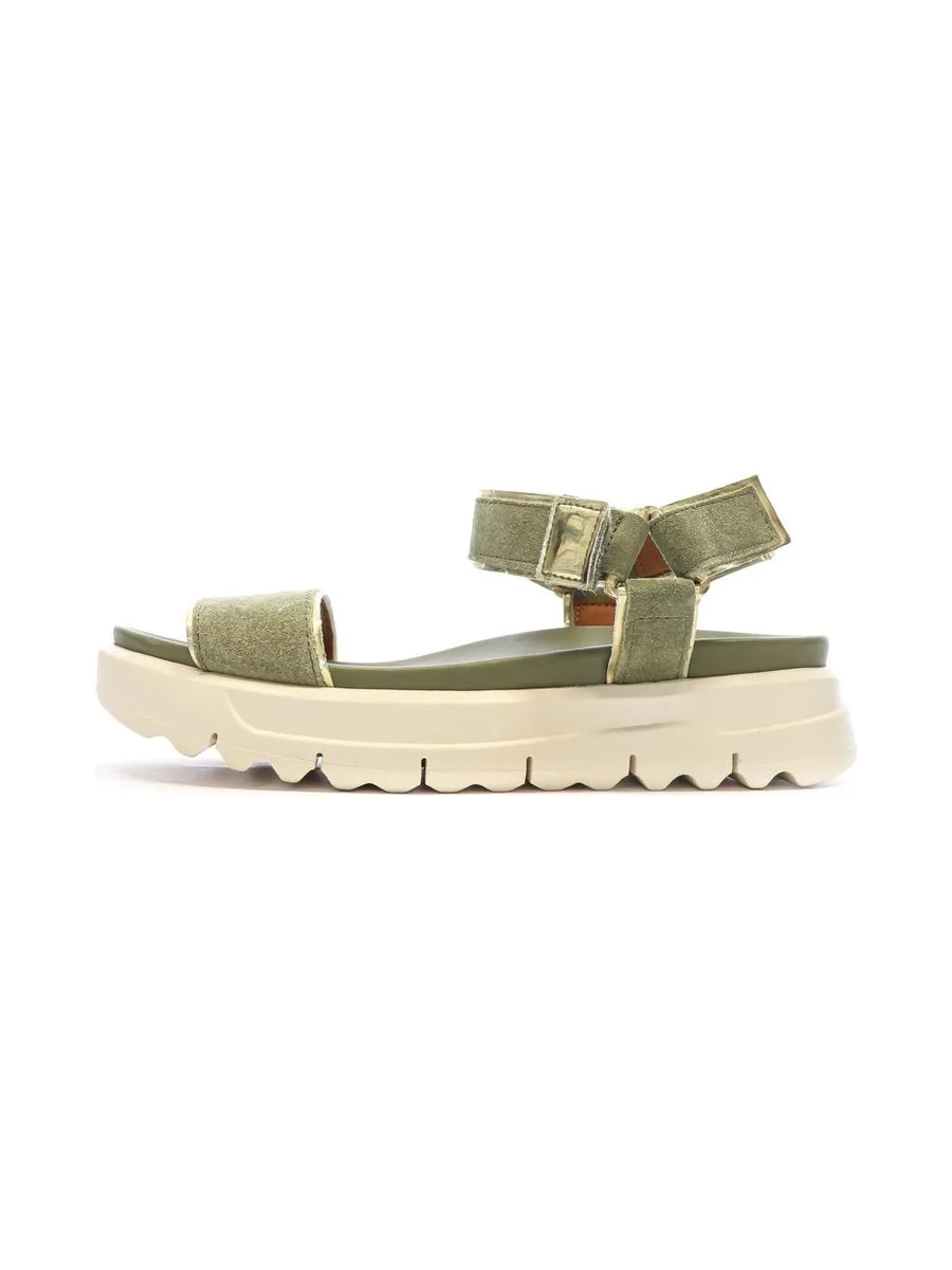 Sandales Kaki Femme Geox Xand 1