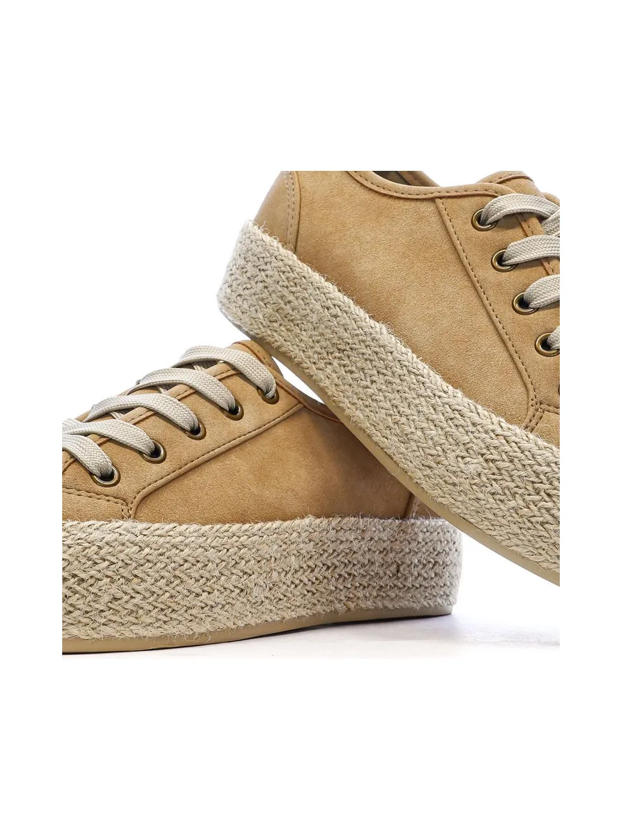 Baskets Taupe Femme Chattawak Summer 8