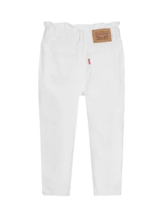 Jean Blanc Fille Levi's 4EE361 3
