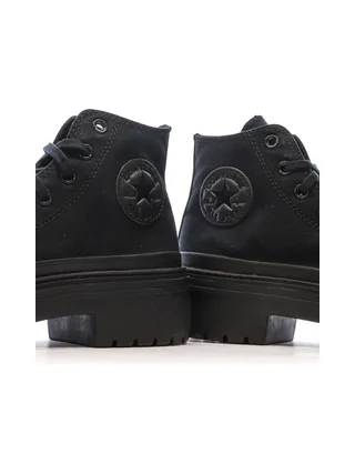 Baskets Noires Femme Converse All Star Lugged 7