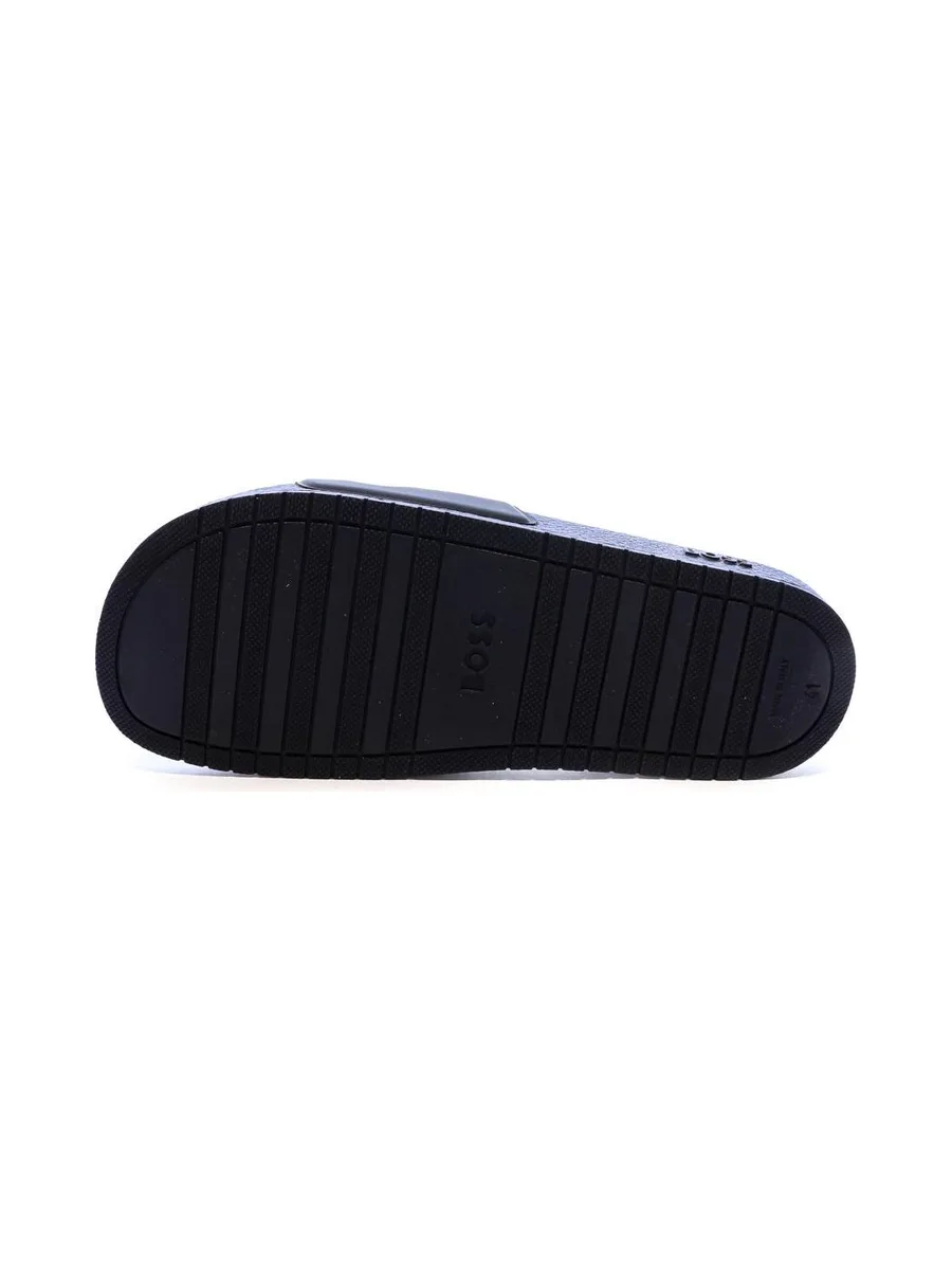 Claquettes Bleu Marine Homme BOSS Aryeh 3
