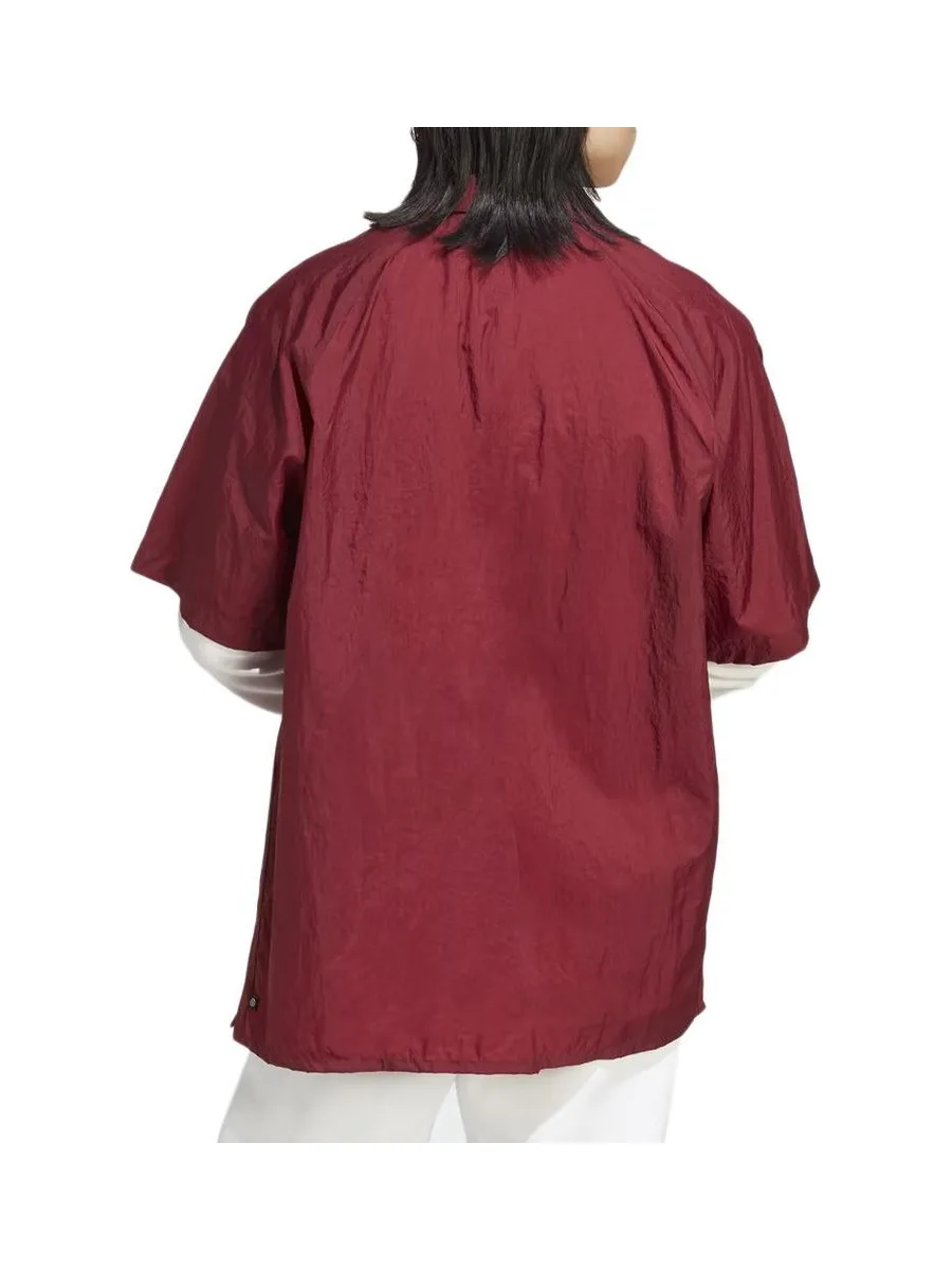 Chemise Bordeaux Homme Adidas Metro Shirt 3