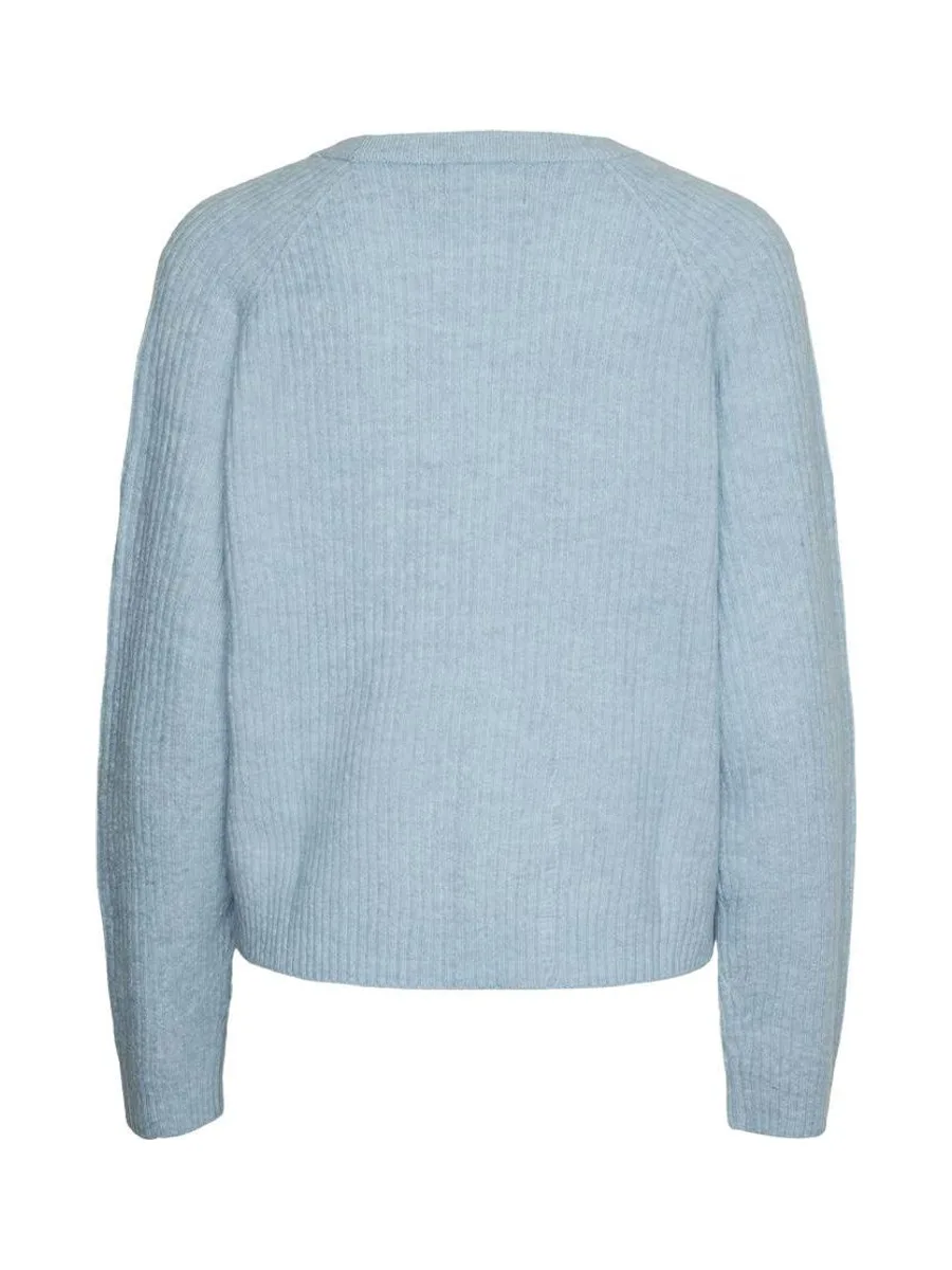 Pull Bleu Femme Pieces Olla 3