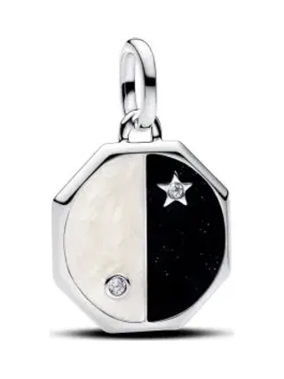 Pandora - Charm Yin yang médaillon en argent sterling 1