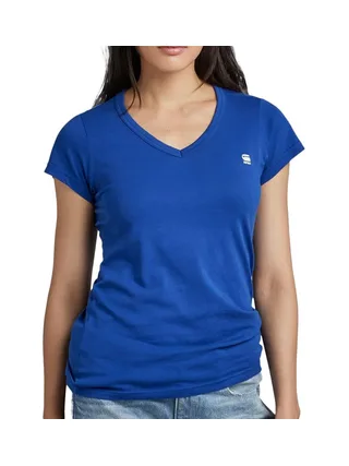 T-shirt Bleu Electrique Femme G-Star Raw Eyben D21314 1