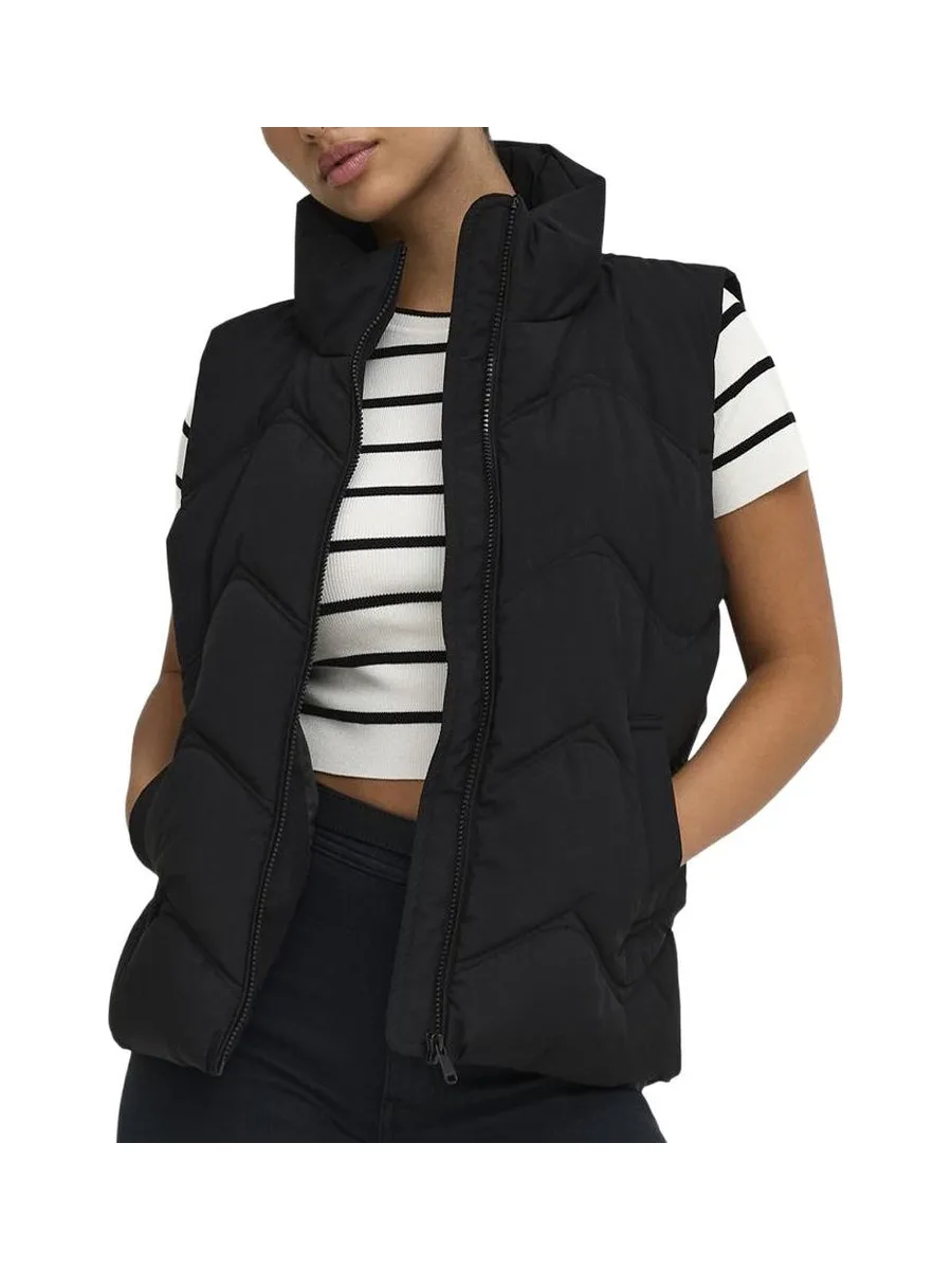 Doudoune Sans Manches Noir Femme JDY Power Waistcoat 2