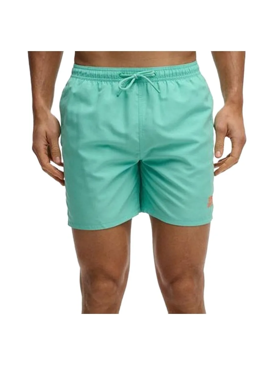 Short de bain Turquoise Superdry Essential 16 Swim 2