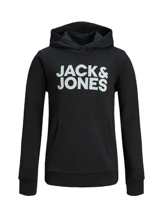 Sweat Noir Garçon Jack and Jones jecorp 1