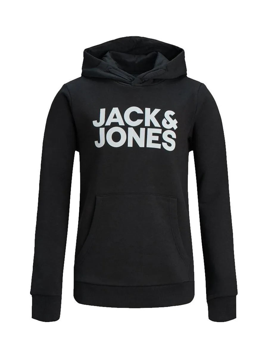 Sweat Noir Garçon Jack and Jones jecorp 2