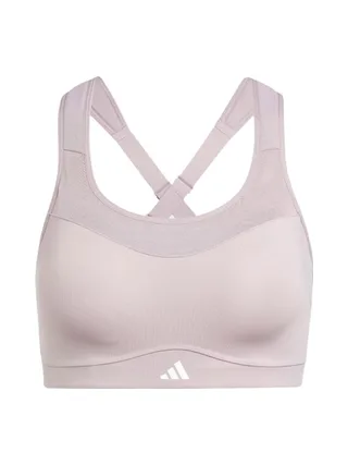 Brassière de training Mauve Femme Adidas TLRD Impact 1