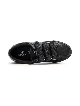 Baskets Noires Femme Kaporal Tippy 4
