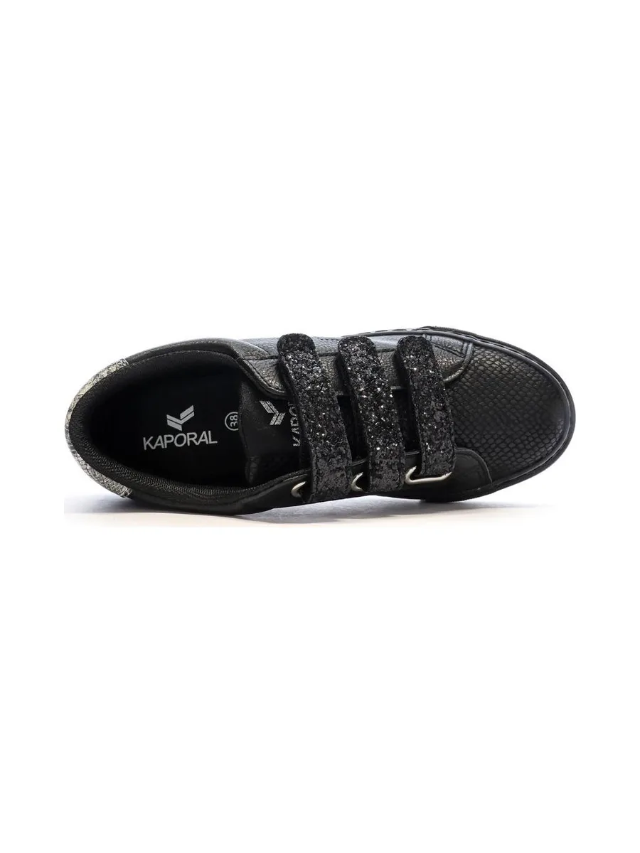 Baskets Noires Femme Kaporal Tippy 4