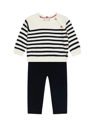 Ensemble Marine/Blanc Garçon Tommy Hilfiger Nautical 1