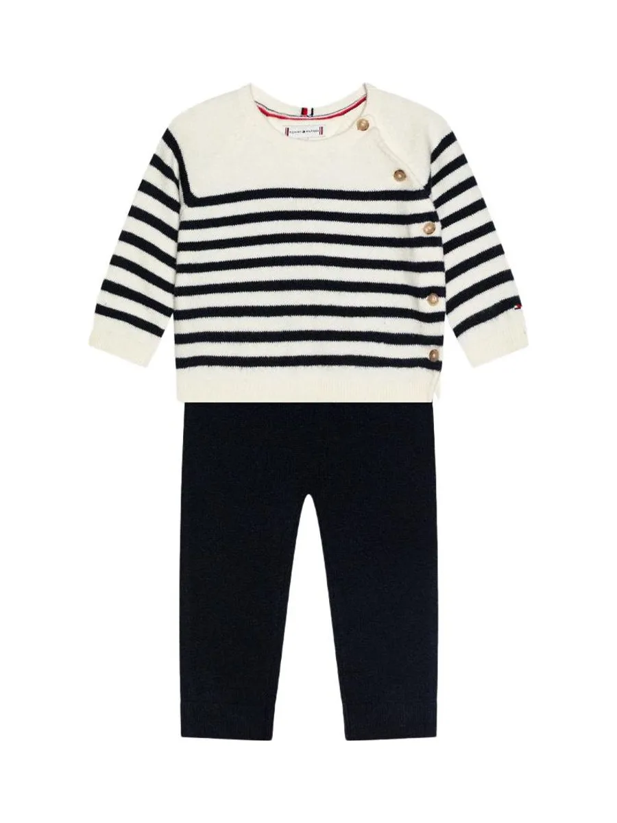 Ensemble Marine/Blanc Garçon Tommy Hilfiger Nautical 2
