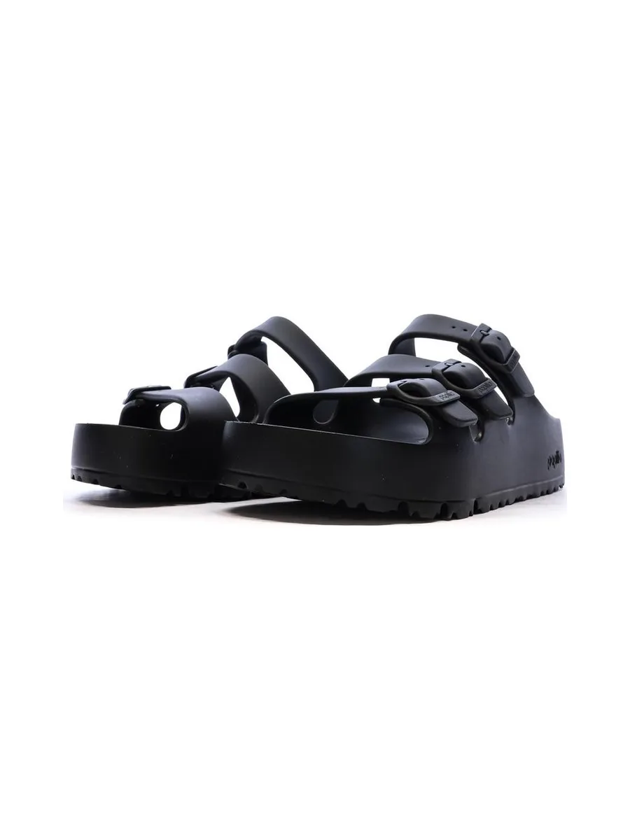 Sandales Noires Femme Birkenstock Florida Flex 7