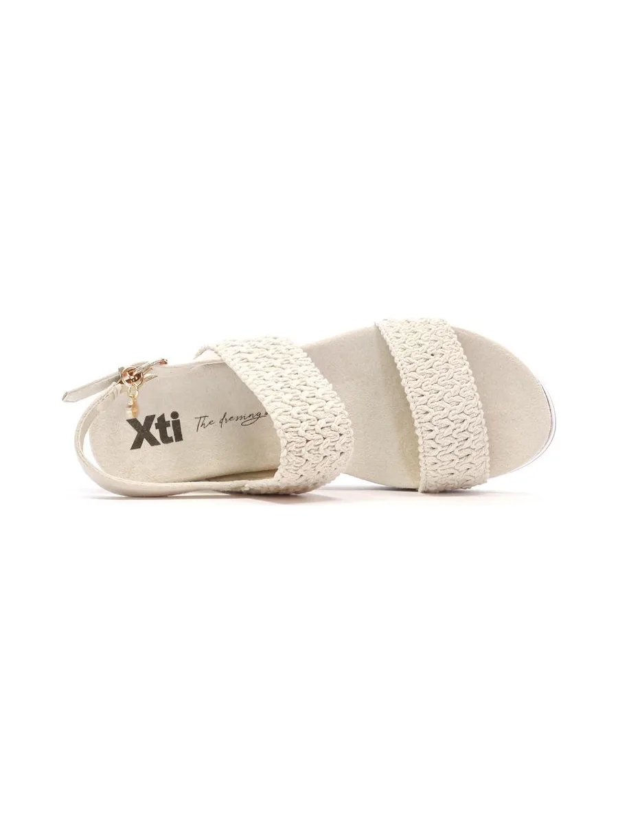 Sandales Ecru Femme XTI 143858-ECR 5