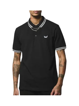 Polo Noir Homme Kaporal Marod 1