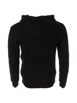 Pull Noir Homme Paname Brothers 1013 2