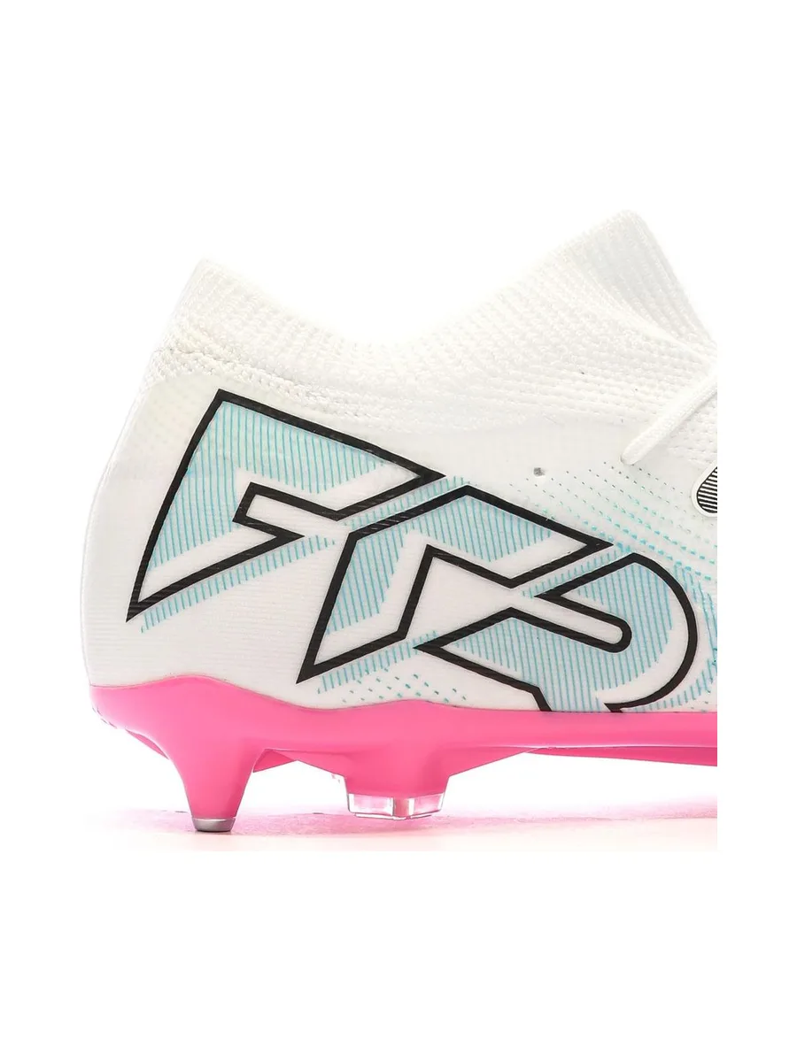 Chaussures Football Blanc/Bleu Homme Puma Future 7 Match 8