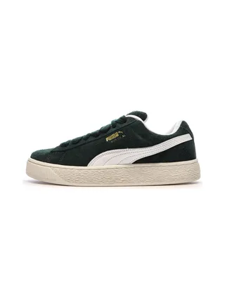 Baskets Vertes/Beiges Homme Puma Suede Xl Hairy 1