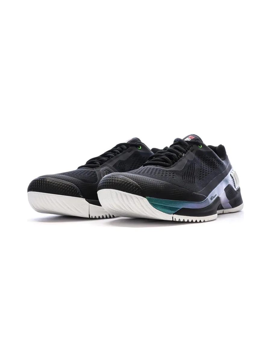Baskets Noires/Turquoises Homme Wilson Rush 7