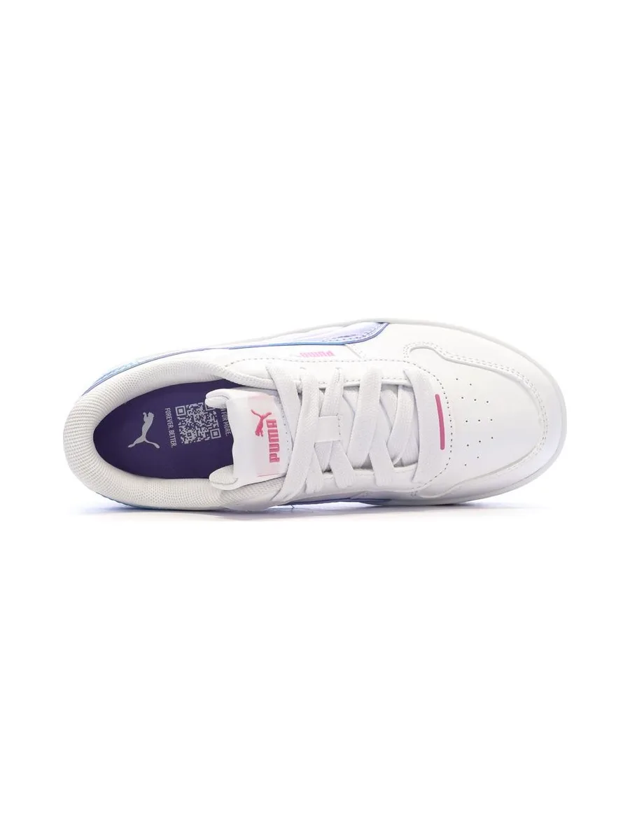 Baskets Blanc/Violet Fille Puma Carina Street Bouncy 5