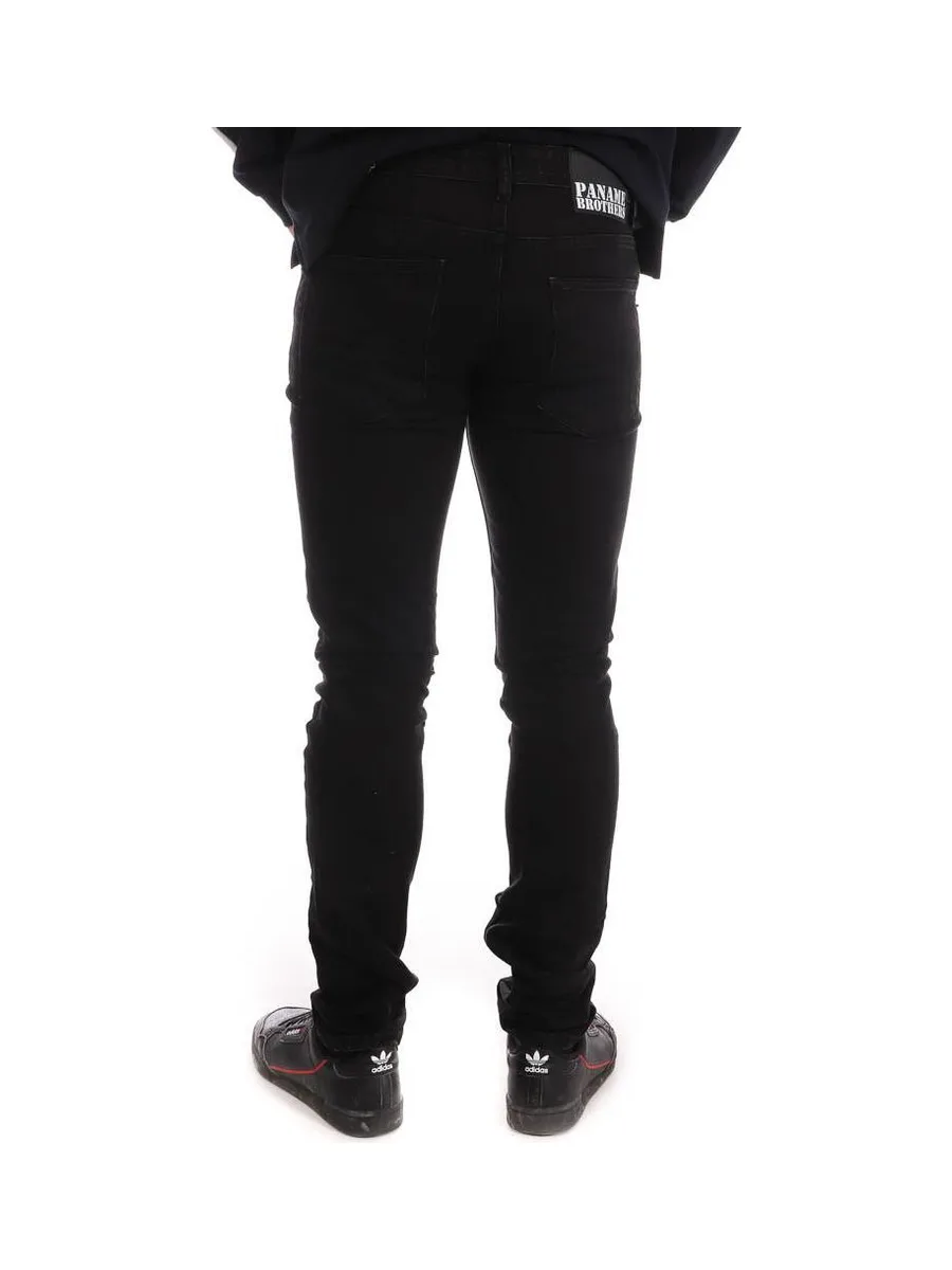 Jean Slim Noir Homme Paname Brothers Jimmy 3