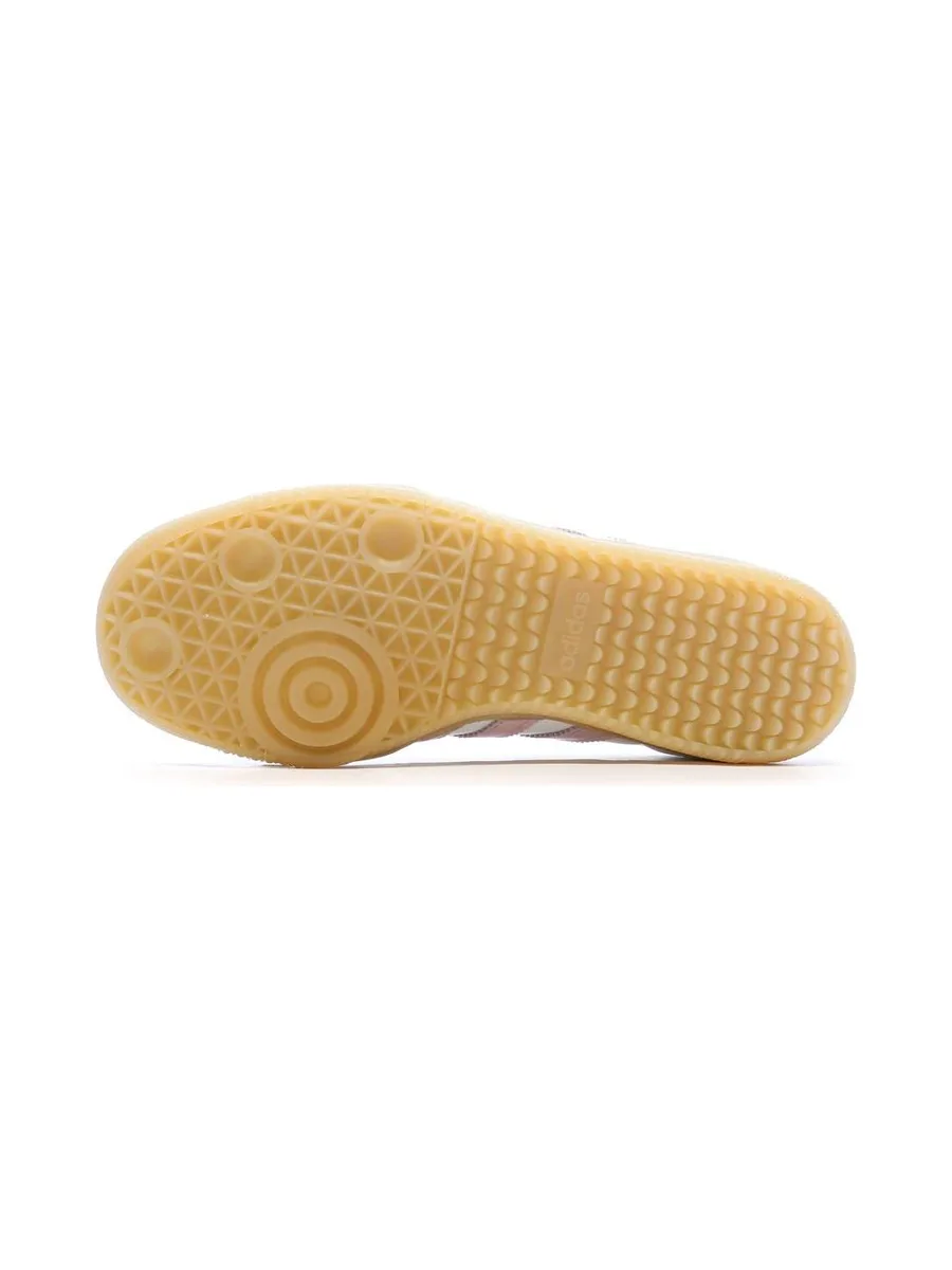 Samba Baskets Beige/Rose Femme Adidas 6